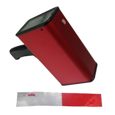 Mètre rétro-réflecteur de stockage de données de 8 Go avec angle d'incidence de -4° et température ambiante de -5°C à +50°C