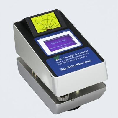 Angle d'observation 0,2 degrés Signe Rétro-réflectomètre erreur de mesure de répétabilité inférieure ou égale à 2%