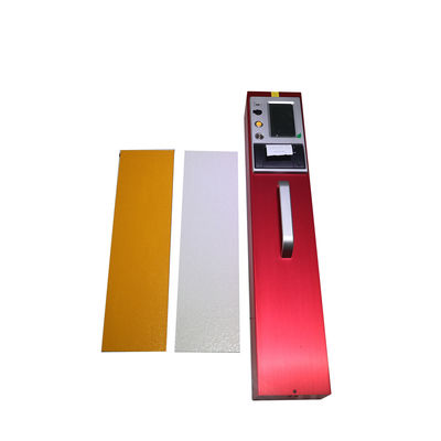 Un calibrage de clé Retroreflectometer rouge pour marquage routier