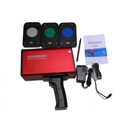 3500mAh voix Retroreflectometer pour l'écran tactile de marquage routier